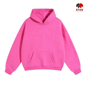 Sweat à capuche pour homme Ryan Pro Gear avec logo personnalisé sur le devant, en molleton de coton respirant, coupe classique, hiver, design ODM OEM - Product Image 2