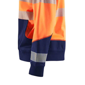 Sudadera con Capucha Reflectante de Seguridad para Hombre, Alta Visibilidad, Ropa de Trabajo para Trabajadores de la Construcción, para Correr de Noche, Secado Rápido, Ecológica - Product Image 5