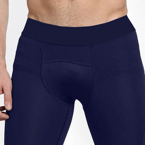 Top Sale High Quality <b>Men</b> <b>Tights</b> Leggings Elastic Waist Full Length <b>for</b> Running Gym Sporty Fit Printing Leggings Breathable - Product Image 2