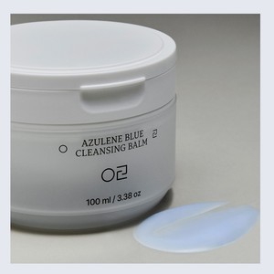 Baume nettoyant bleu à l'azulène WOLLYO K-Beauty coréen 100ml – Fabriqué en Corée – Crème nettoyante visage démaquillante - Product Image 5