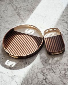 Modern Eco-Friendly Customizable Mango Wood & Acacia Wood Coffee & <b>Tea</b> Serving <b>Tray</b> for Restaurants and Hotels - Product Image 6