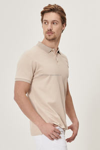 Camisas de lujo para hombre, Jersey de algodón 100% de alta calidad con logotipo personalizado, ropa deportiva de manga corta transpirable de secado rápido - Product Image 3