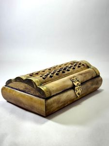 Classic Handcrafted Bone Jewelry Box Decorative Storage <b>Case</b> for Rings <b>Earrings</b> Necklace Box - Product Image 5