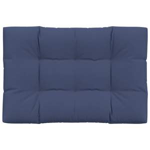 Coussin de palette d'extérieur 100 % polyester bleu marine 47,2 x 31,5 x 4,7 po - Product Image 6
