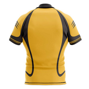 เสื้อรักบี้แบบ sublimated สำหรับผู้ชาย ผลิตตามสั่ง (OEM) ชุดฟุตบอล พิมพ์ลายตามต้องการ เสื้อรักบี้ระบายอากาศได้ดี สำหรับทีมกีฬา - Product Image 5