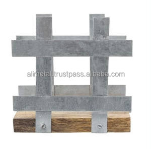 Servilletero de papel de metal y madera para el hogar Restaurante hoteles y totalmente personalizable - Product Image 1