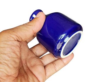 <b>Red</b> Ceramic Incense Burner Oil Diffuser Pot Handmade Fragrance Holder Decorative <b>Vase</b> for Home Decor - Product Image 3