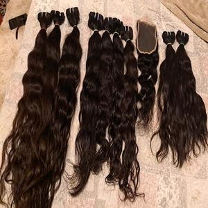 Paquetes de Cabello Rizado Indio Natural, Cabello Humano Virgen Sin Procesar al por Mayor, Cabello Indio Natural con Cutícula Alineada, Proveedor de Cabello Indio al por Mayor - Product Image 5