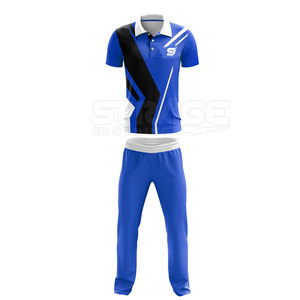 Hot Sale Premium Fabric Eco-Friendly Breathable Cricket Uniform with Soft Feel Polyester Material and <b>Athletic</b> Comfort - Product Image 2