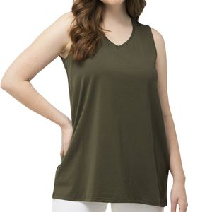 Camiseta Deportiva sin Mangas para Mujer, con Logotipo Personalizado, Talla Grande, de Algodón, Antiarrugas, Informal, para Gimnasio y Fitness - Product Image 1