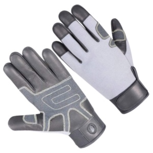 Gants de sécurité anti-coupure de qualité supérieure, résistants et renforcés, en cuir de chèvre pleine fleur, pour mécaniciens - Product Image 1