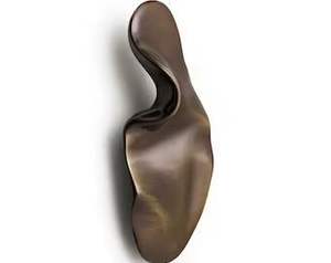 Poignée de porte en laiton doré, poignée de traction élégante, poignée en laiton ligne platine, poignée de porte arquée de luxe, poignée de traction Majesté - Product Image 3