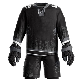 Nuevo Uniforme de Hockey sobre Hielo en Venta, 100% Poliéster, con Logotipo Personalizado, para Uso Casual y Deportivo - Product Image 5