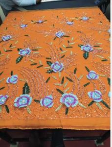 Luxury Party Wear <b>Fabric</b> for Women Evening Gown Tailoring Embroidery <b>Fabric</b> Roll for Textile Shop and Wholesale Supply - Product Image 2
