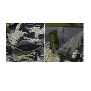 Men's Winter Hunting Pants Lightweight Waterproof Polyester Camouflage Design for Outdoor Hiking and Shooting - Product Image 3