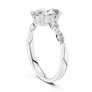 Enchant Haven 10K Anillos de diamantes Mariposa delicada Diseño abierto Joyería de moda - Product Image 5