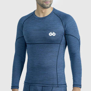 Nouvelle arrivée : T-shirt de compression à manches longues imprimé pour homme, meilleure qualité, prix bas. - Product Image 1