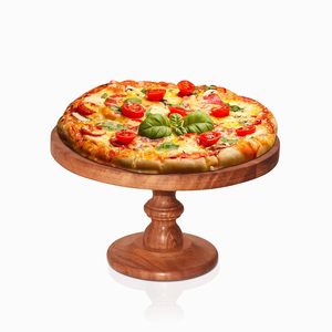 Support à gâteau en bois artisanal, écologique et réutilisable pour la décoration de cuisine de style campagnard, compatible lave-vaisselle, vente en gros en vrac - Product Image 3