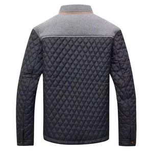 Blouson bomber en coton pour homme, taille européenne, style streetwear décontracté, coupe-vent, épaissi, pour sports de plein air, automne - Product Image 2