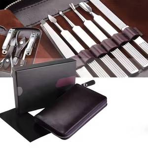 10 in 1 Professional Stainless Steel Nail <b>Kit</b> <b>Manicure</b> Tools Set for Adult Classic Style - Product Image 2