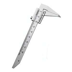 Calibrador deslizante de 5 pulgadas (0-80 mm), herramienta de medición para laboratorio dental, calibrador Vernier, instrumentos quirúrgicos - Product Image 5