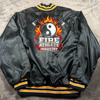 Blousons Bomber de Baseball pour Hommes avec Logo Personnalisé Brodé, Design Rayé Haut de Gamme, Col et Poignets Côtelés Tricotés