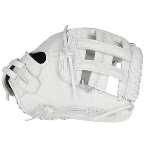 Professional White Leather Baseball Glove High Quality Softball Mitt Infield Outfield Training Equipment for Adult and Youth - Product Image 2