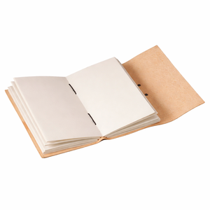 NEW ERA Vente en gros Carnet de voyage en cuir rigide personnalisé avec logo, avec fermoir à cadenas - Carnet de croquis vierge haut de gamme, Journal vintage pour - Product Image 2