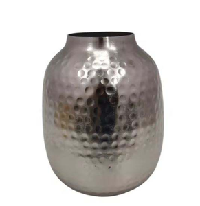 Wholesale Handmade Bronze Metal Flower Vase Home Decorative for <b>Table</b> Top and <b>Wall</b> Decor - Product Image 1