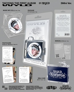 NCT TAEYONG - [ WYLD ] 1ER ALBUM (Version SMINI) Album CD KPOP, best-seller en Corée, pour tous les âges - Product Image 5