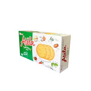 Galletas de Verduras ATELA 228g, Sabor a Cebolla, Crujientes, Halal, Snack Saludable, Fábrica en Vietnam - Product Image 5