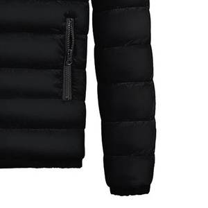 Fully Customized Men's Waterproof Canvas Puffer <b>Jackets</b> Polyester Wadding Filled Winter DDP Shipping - Product Image 6