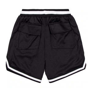 Prix d'usine, vente en gros personnalisée, shorts en mesh pour hommes avec poches latérales, respirants, shorts en mesh tendance pour l'été - Product Image 4