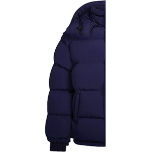 Wholesale Custom OEM Printed Fleece Puffer Stand Collar Front Logo Men Plus Waterproof Windproof Eco-Friendly 300 Grams <b>Winter</b> - Product Image 6