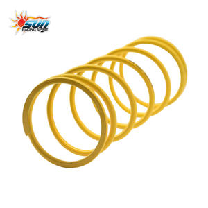 Nouvelle ressort central en acier SUN Racing jaune pour scooter CLICK125, 1200 tr/min, fonctionnement durable et fluide, fabriqué à Taïwan - Product Image 5