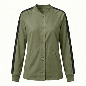 Chaqueta Quirúrgica con Cierre Frontal para Mujer, Uniforme Médico, Abrigo Térmico, Logotipo Personalizado OEM, Ropa de Trabajo para Hospitales y Enfermería - Product Image 5