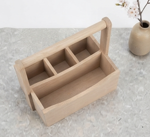 Support pour couverts et cuillères, fait main, en bois, type sur pied, durable, pour la maison et la cuisine - Product Image 5