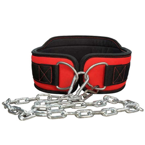 Nouvel Arrivage Ceinture de Musculation Unisexe Antidérapante en Cuir de Vachette pour Tractions et Dips, Accessoire d'Entraînement de Fitness et de Musculation avec Poids en Chaîne - Product Image 6