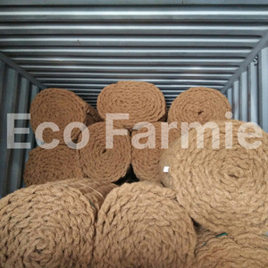 Geotextile natural woven coconut coir <b>mats</b> weaving coco fiber <b>mat</b> <b>rolls</b> exported from Vietnam - Product Image 6