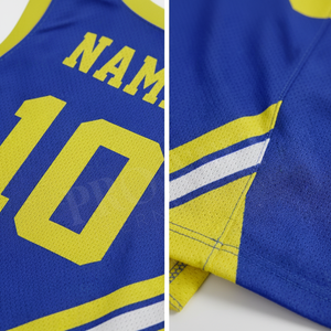 Wholesale Cheap Price Basketball Sportswear Uniform Set Custom Mesh Jersey and Shorts for School Club Tournament Teams uniform - Product Image 4