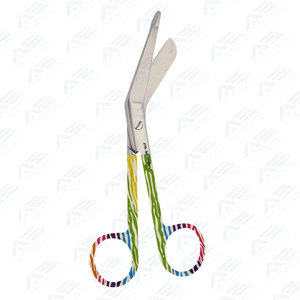 Ciseaux à pansements de premiers secours en acier inoxydable certifiés CE, instrument médical de qualité supérieure personnalisé pour infirmières, dispositifs médicaux - Product Image 5