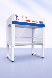 Haut-paradis de sécurité horizontal à flux laminaire ELF-4SS AeroShield avec banc de travail en acier inoxydable - Product Image 6