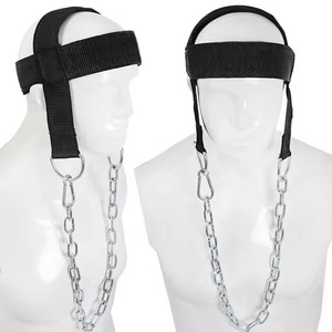 Heavy Duty Head Harness Neck Resistance Exercise <b>Training</b> Fitness Gym <b>Strength</b> Building Rehabilitation Support Equipment - Product Image 1