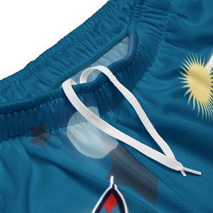 กางเกงบาสเก็ตบอลชาย สไตล์ไฮสตรีท เอวสูง ยางยืด ผ้าฝ้าย/โพลีเอสเตอร์ 220 กรัม แห้งเร็ว ระบายอากาศได้ดี - Product Image 6