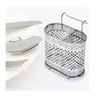 Support de rangement pour cuillères et baguettes en acier inoxydable au design antique pour restaurant, support pour cuillères à soupe, en promotion