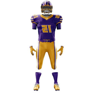 Tenues de football personnalisables pour jeunes et adultes, ensembles imprimés complets, vêtements d'équipe, uniformes de sport, kits d'uniformes de football américain - Product Image 6