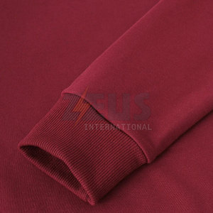 เสื้อสเวตเชิ้ตคอกลมทรงโอเวอร์ไซส์สำหรับผู้ชาย ผ้าฝ้ายผสม แขนยาว - Product Image 4