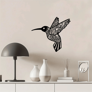 CIFbuy Decorazione da Parete Vintage a Forma di Colibrì in Ferro per Interni ed Esterni, Giardino, Patio, Soggiorno, Casa - Servizio di Ritiro Disponibile - Product Image 1