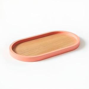 Wholesale Custom Natural Custom Wooden Dry Nuts Plates Eco-Friendly Food Fruit <b>Snack</b> Table <b>Trays</b> for Home with Custom Laser Logo - Product Image 3