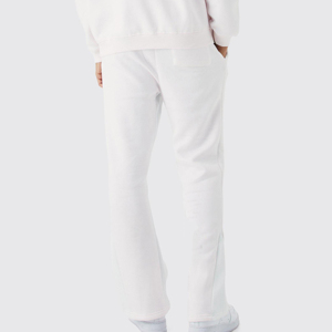 Ensemble de survêtement professionnel léger pour homme, imprimé, en polaire, avec sweat à capuche et pantalon de jogging cargo, couleur unie, grandes tailles, hiver - Vente en gros - Product Image 4